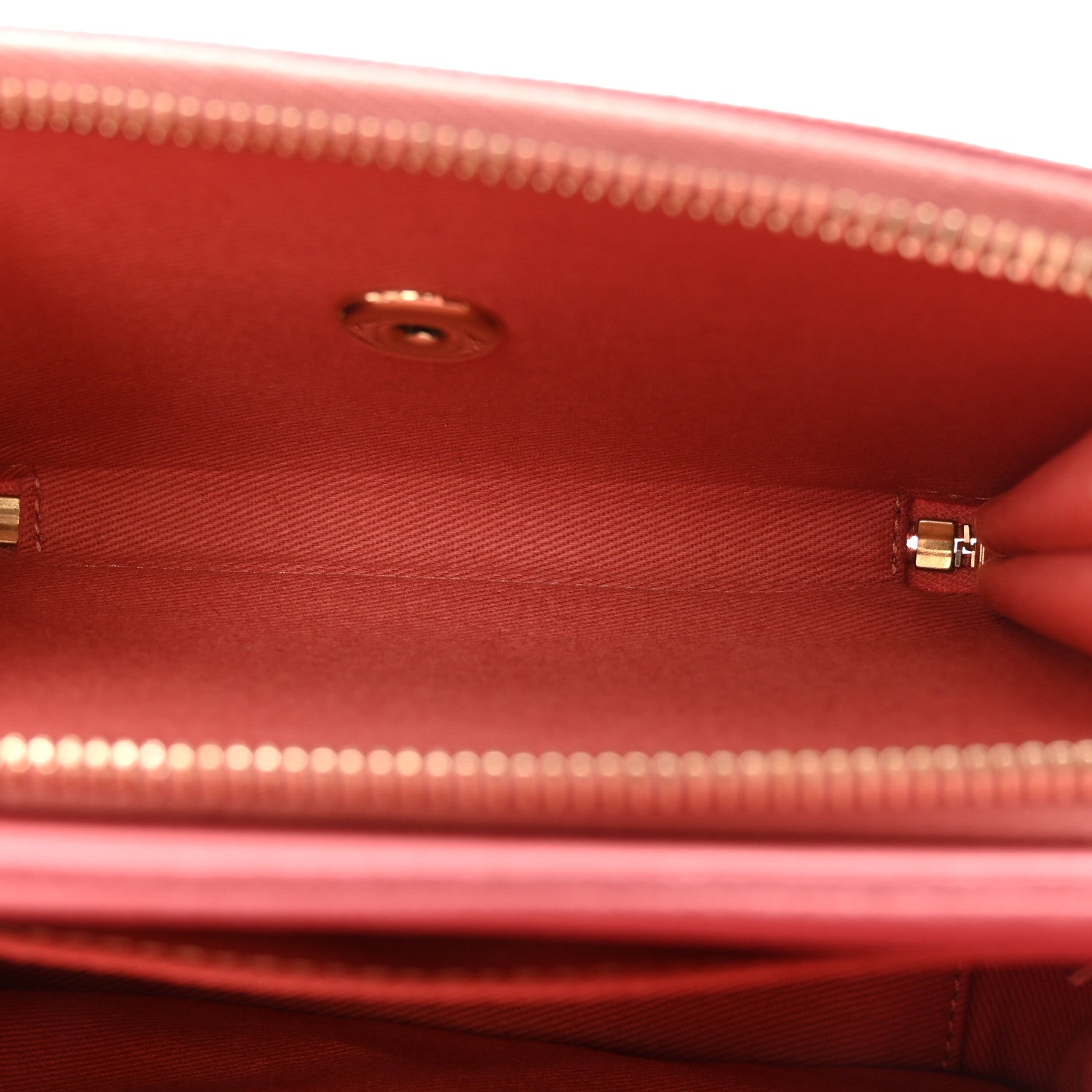 Chanel Caviar Quilted Small Business Affinity Flap Dark Pink 6 of 11