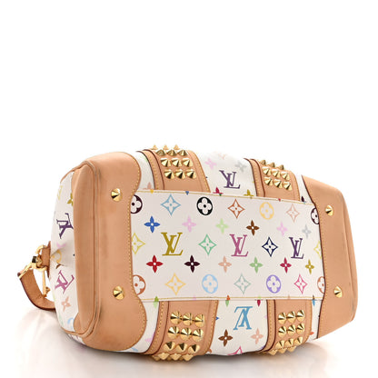 Louis Vuitton Monogram Multicolor Courtney MM White 4 of 9