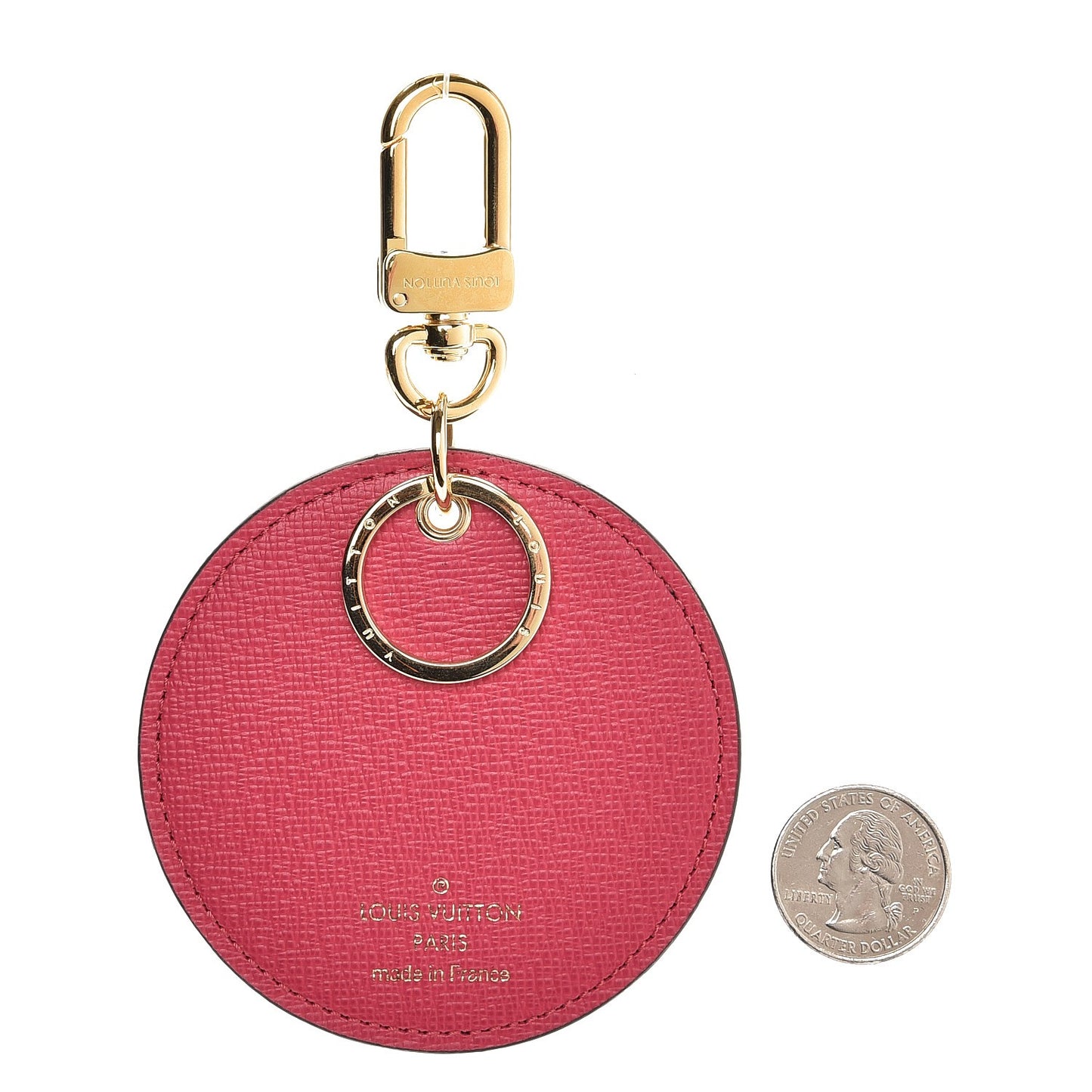 Monogram 2017 Christmas Animation Bag Charm Key Holder