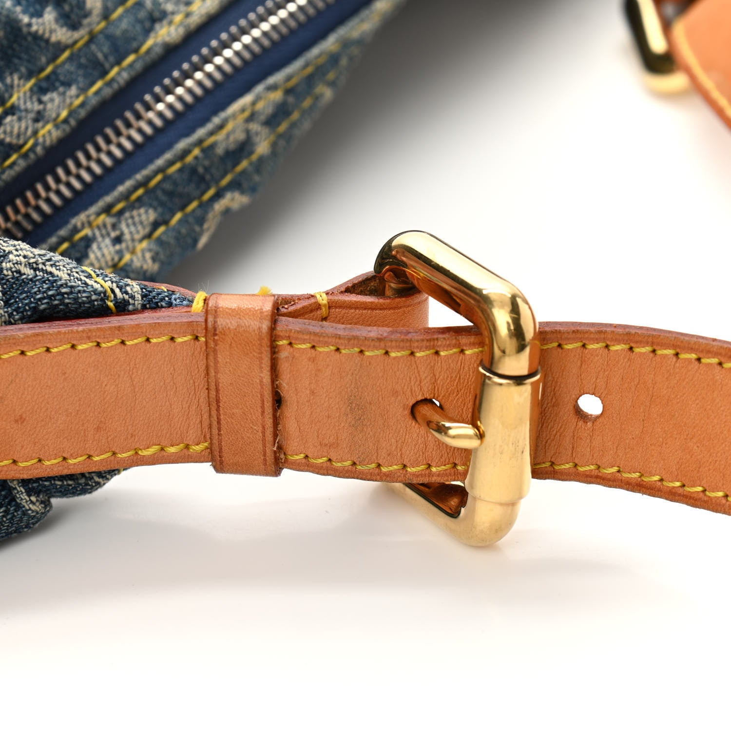Louis Vuitton Monogram Denim Baggy PM Blue 11 of 17