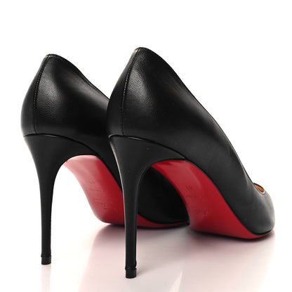 Christian Louboutin Shiny Nappa Kate 100 Pumps 41 Black 4 of 7