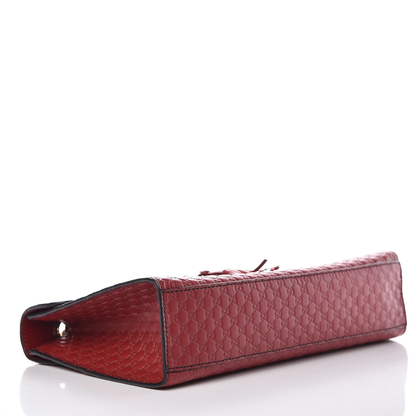 Microguccissima Medium Emily Chain Shoulder Bag Red