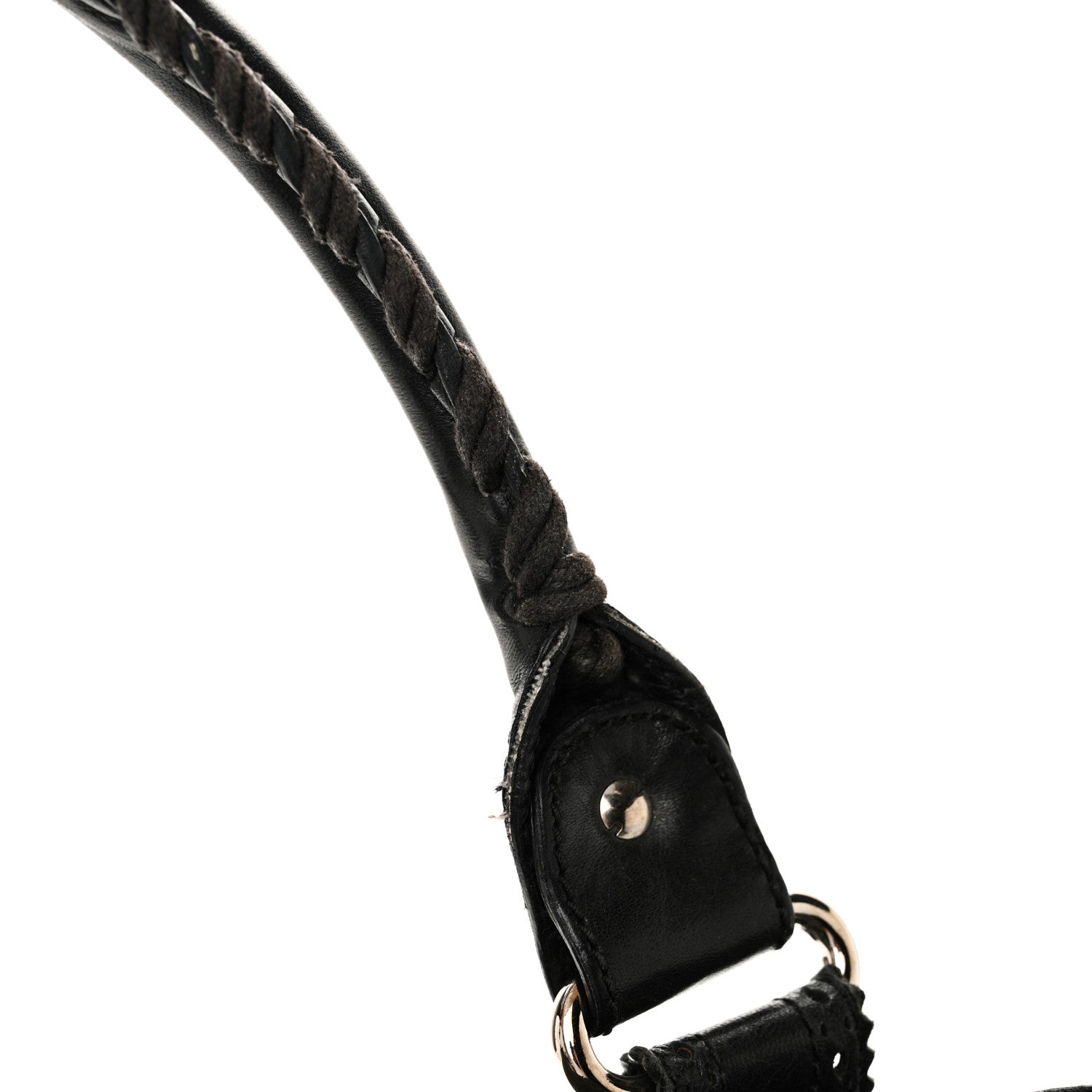 Balenciaga Agneau Giant Brogues Hardware City Black 12 of 15