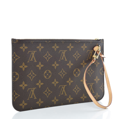 Louis Vuitton Monogram Neverfull MM GM Pochette 3 of 8