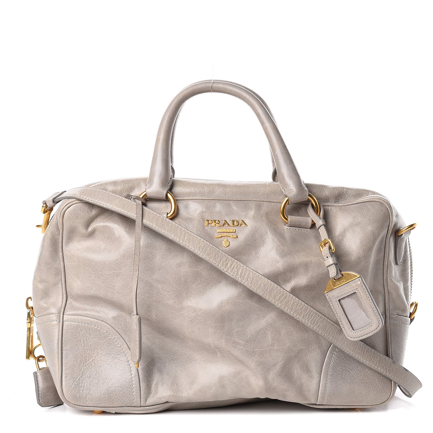 Vitello Shine Bauletto Nube