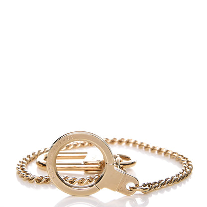 Louis Vuitton Metal Pochette Extender Key Ring Chain Gold 4 of 4