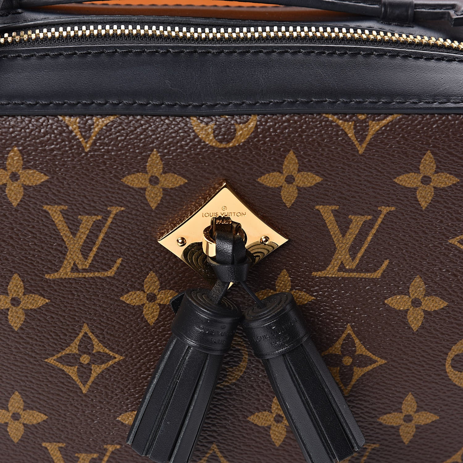Louis Vuitton Monogram Saintonge Black 11 of 12