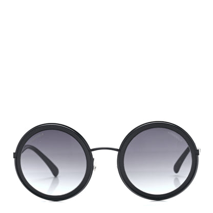 Chanel Round Sunglasses 4226 Black 2 of 8