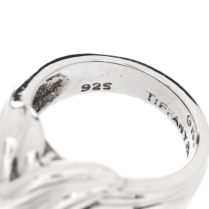 Tiffany Sterling Silver Signature X Ring 51 5.75 5 of 5