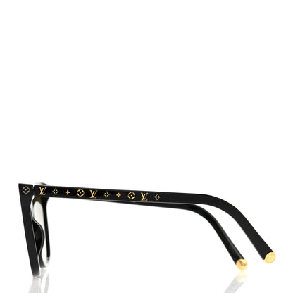 Louis Vuitton Acetate My Monogram Light Cat Eye Sunglasses Z1657W Black 3 of 11