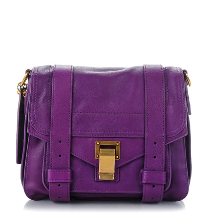 Proenza Schouler Lambskin PS1 Pouch Messenger Veruca Salt 1 of 8