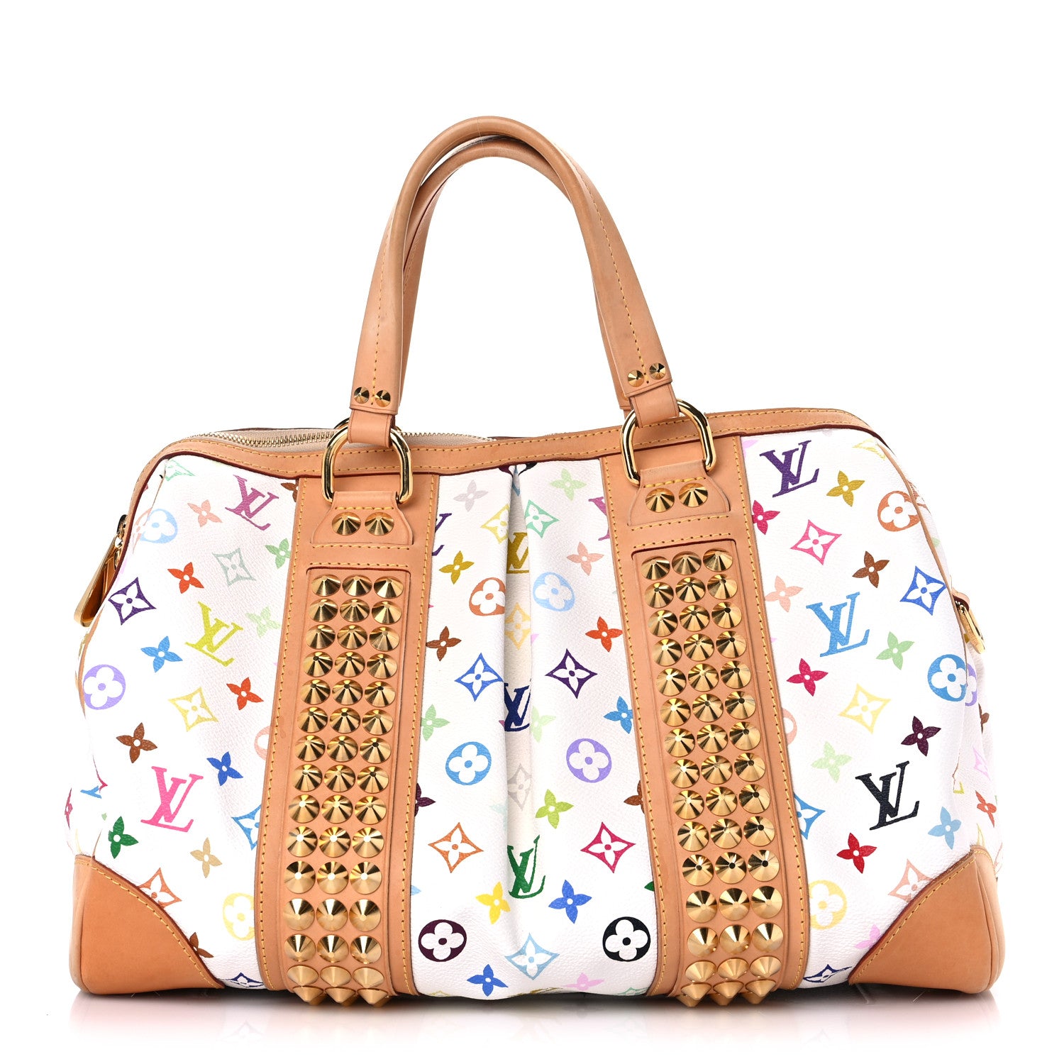 Louis Vuitton Monogram Multicolor Courtney GM White 1 of 27