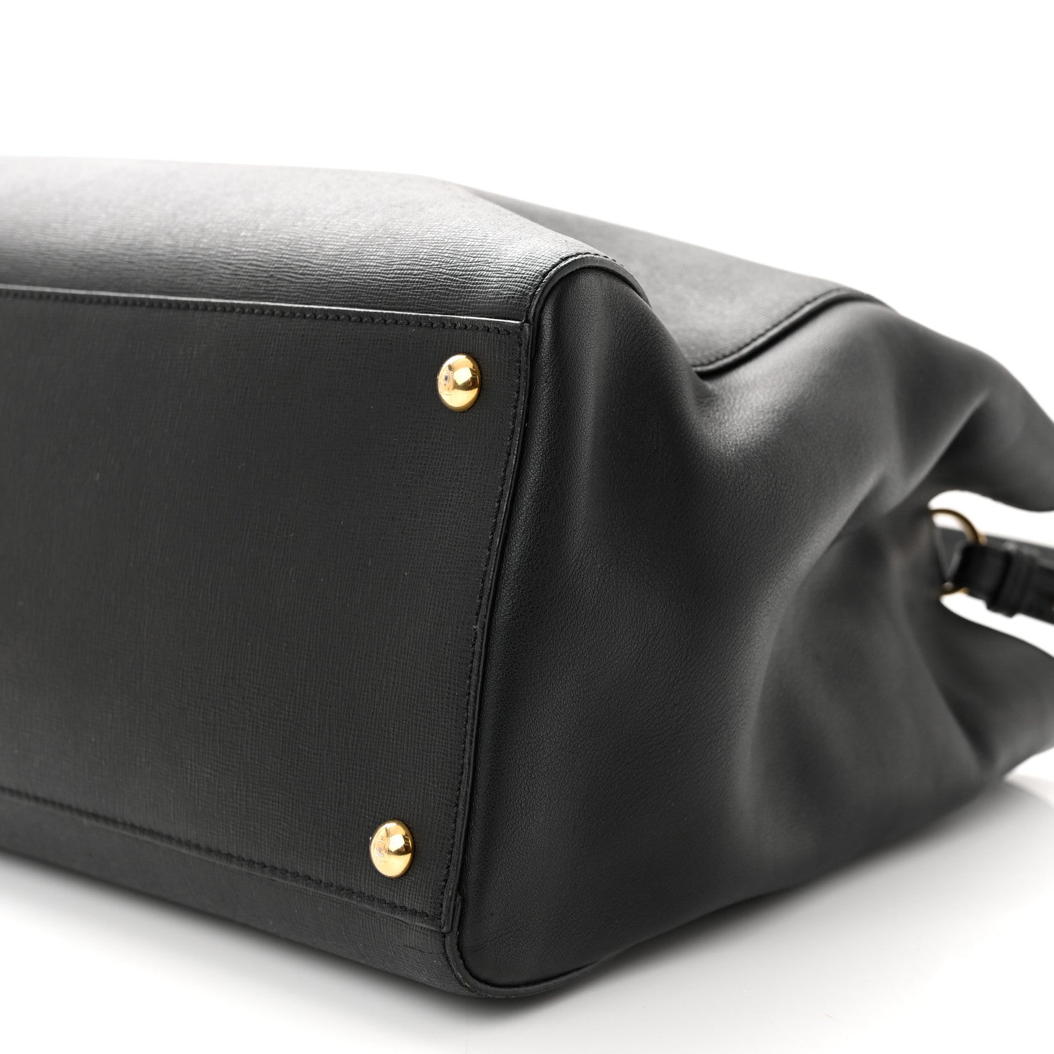Fendi Vitello Elite Regular 2Jours Tote Black 10 of 10
