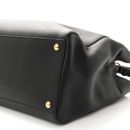 Fendi Vitello Elite Regular 2Jours Tote Black 10 of 10