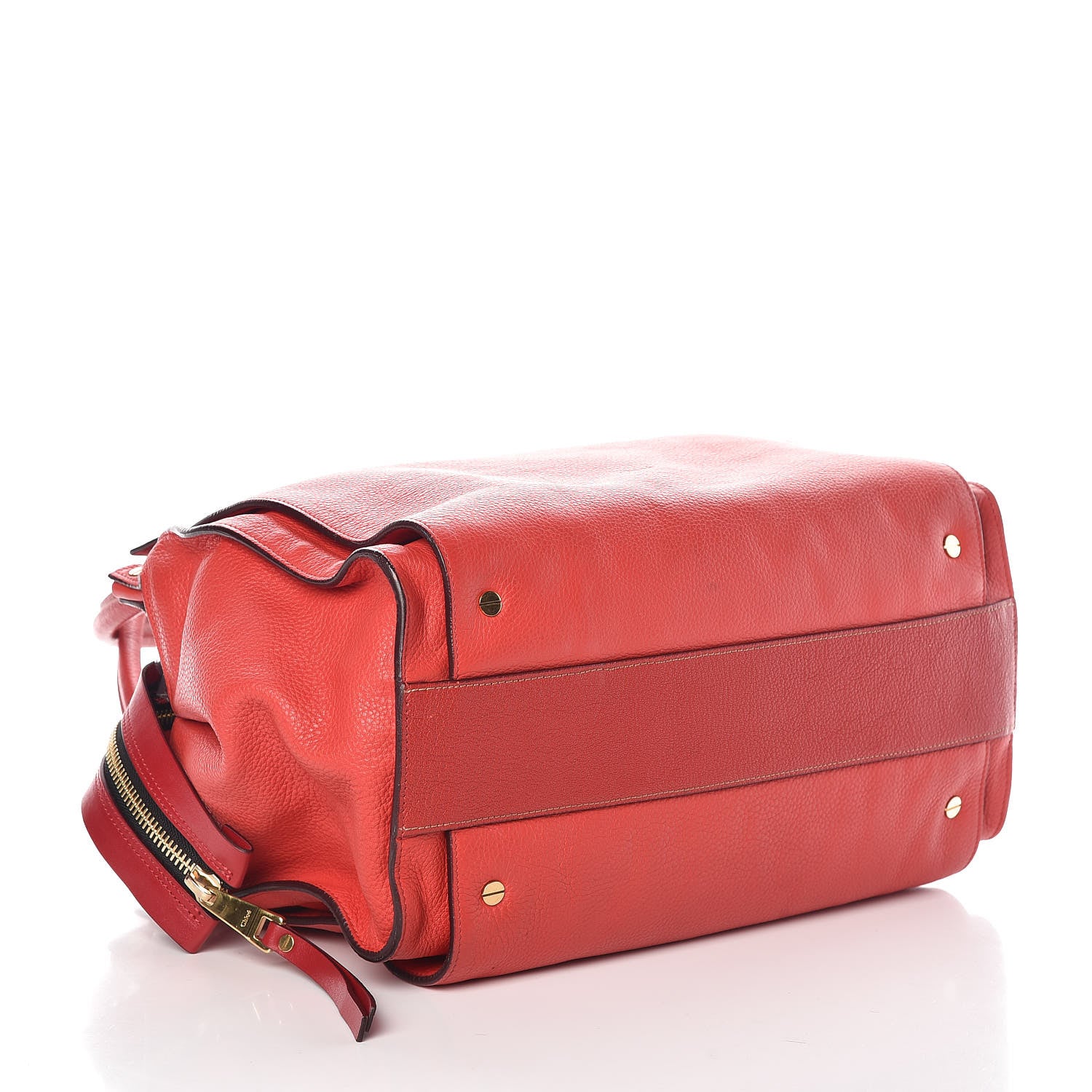 Chloe Calfskin Dree Shoulder Bag Red 4 of 8
