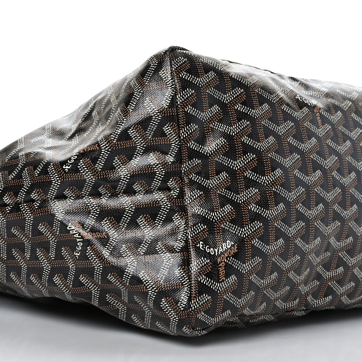 Goyard Goyardine Saint Louis GM Black Gold 7 of 8