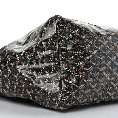 Goyard Goyardine Saint Louis GM Black Gold 7 of 8