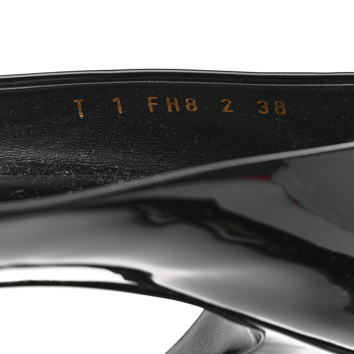 Patent Tonal One Stud 100mm Pumps 38 Black