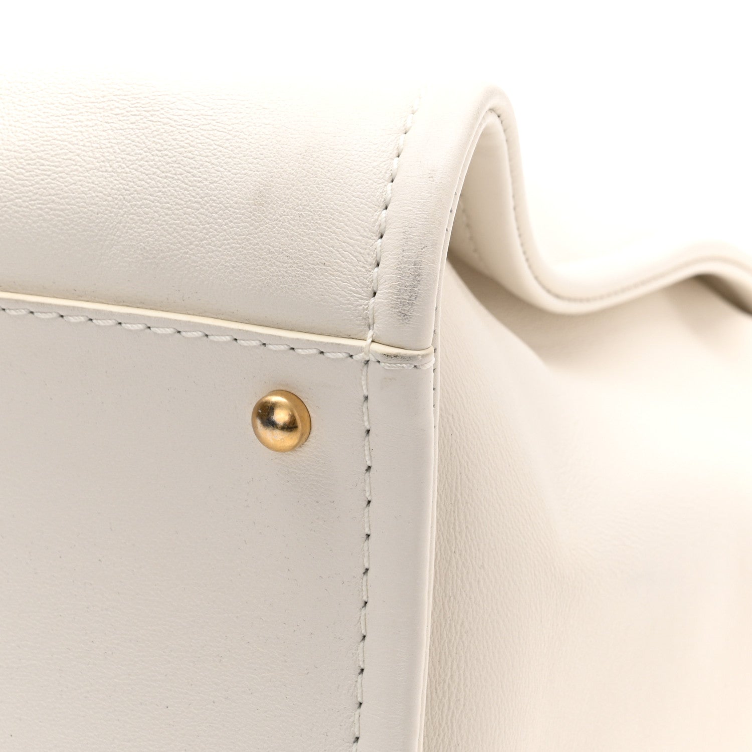 Chanel Calfskin Medium Deauville Tote White Multicolor 13 of 14
