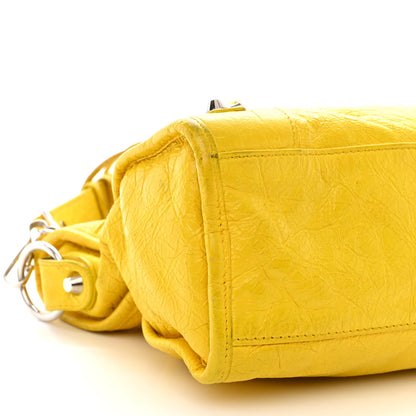 Balenciaga Agneau Classic Silver Hardware City S Jaune Soleil 9 of 19