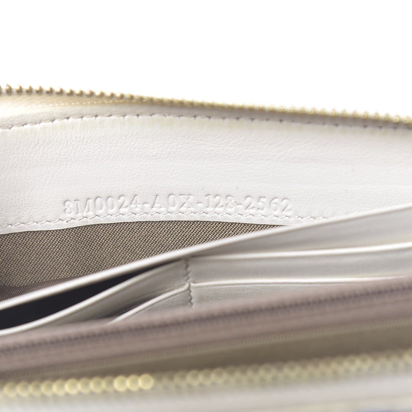 Zucchino Spalmati FF Multicolor Zip Around Wallet White Multicolor