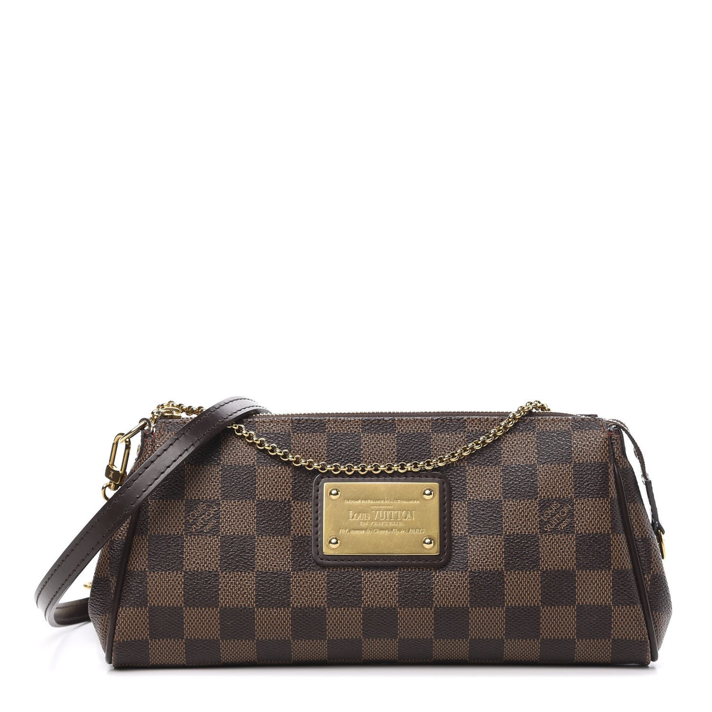 Damier Ebene Eva Clutch