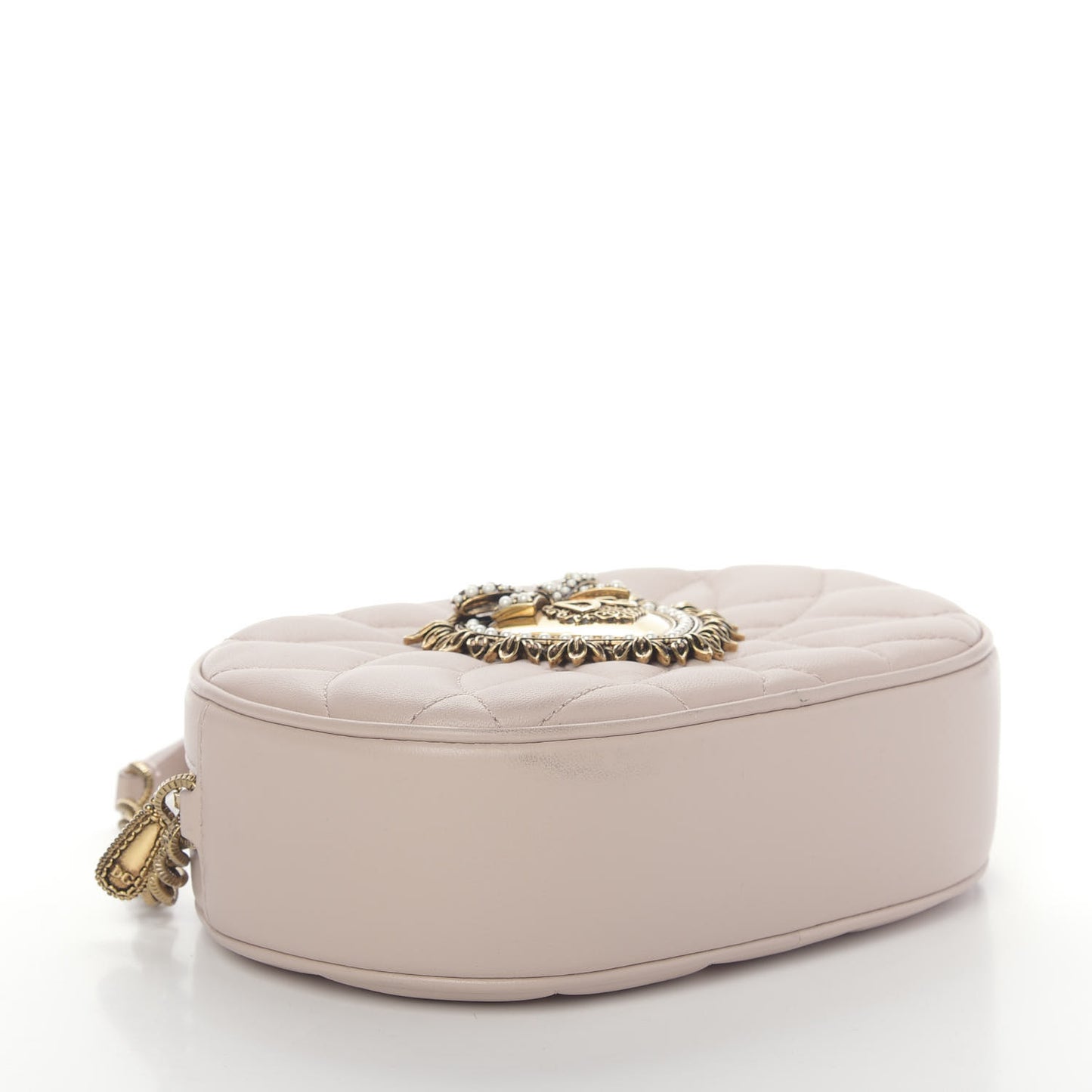 Calfskin Devotion Crossbody Bag Cipria