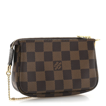 Louis Vuitton Damier Ebene Mini Pochette Accessories 3 of 8