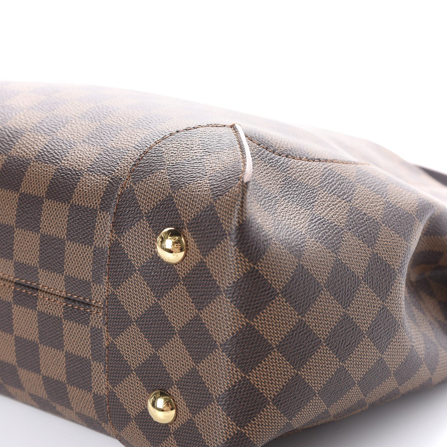Damier Ebene Caissa Hobo Rose Ballerine