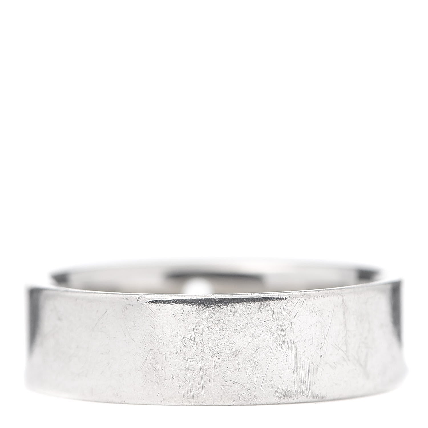 Tiffany Sterling Silver Diamond Locks Ring 58 8.25 3 of 4