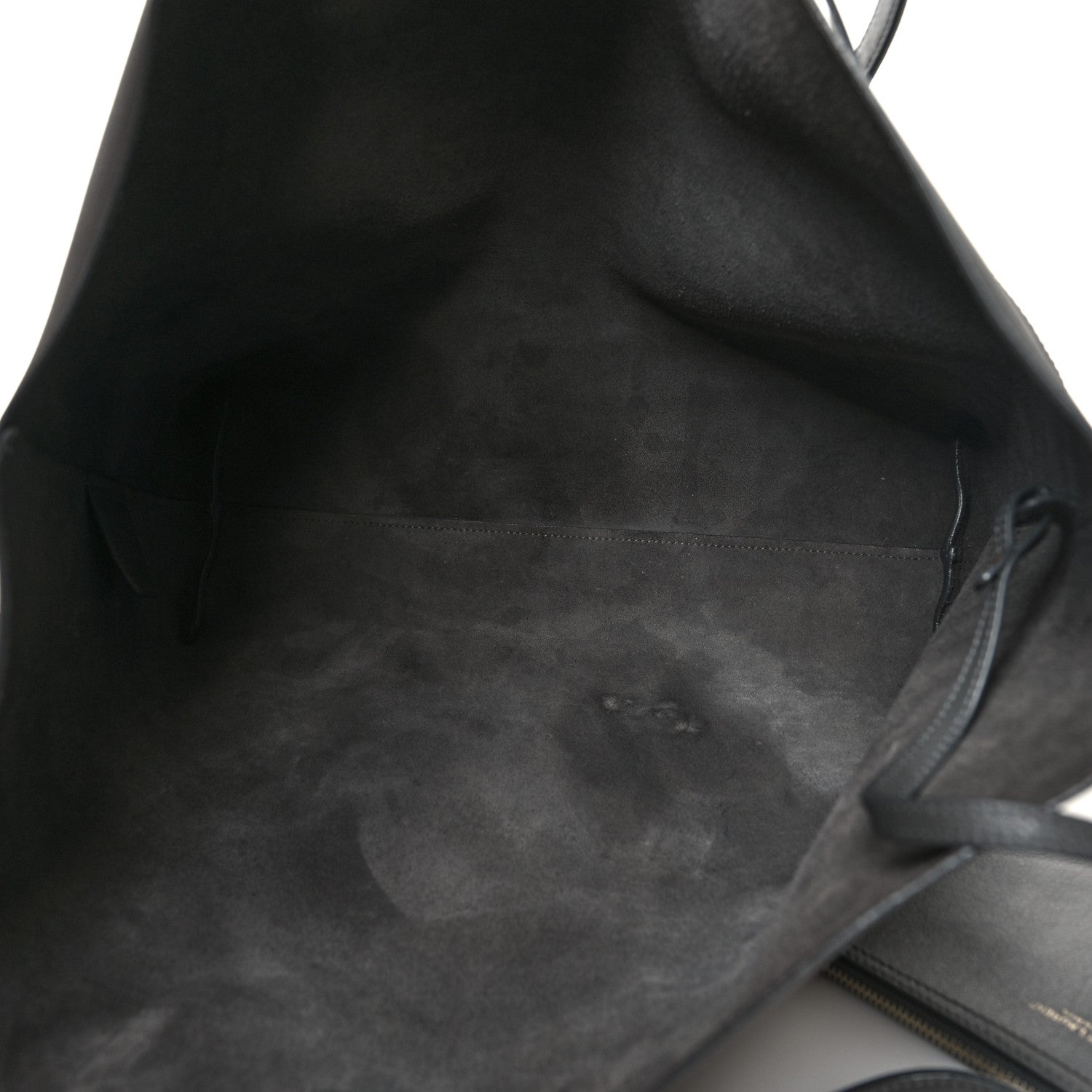 Saint Laurent Calfskin Large Shopping Tote Storm 6 of 13