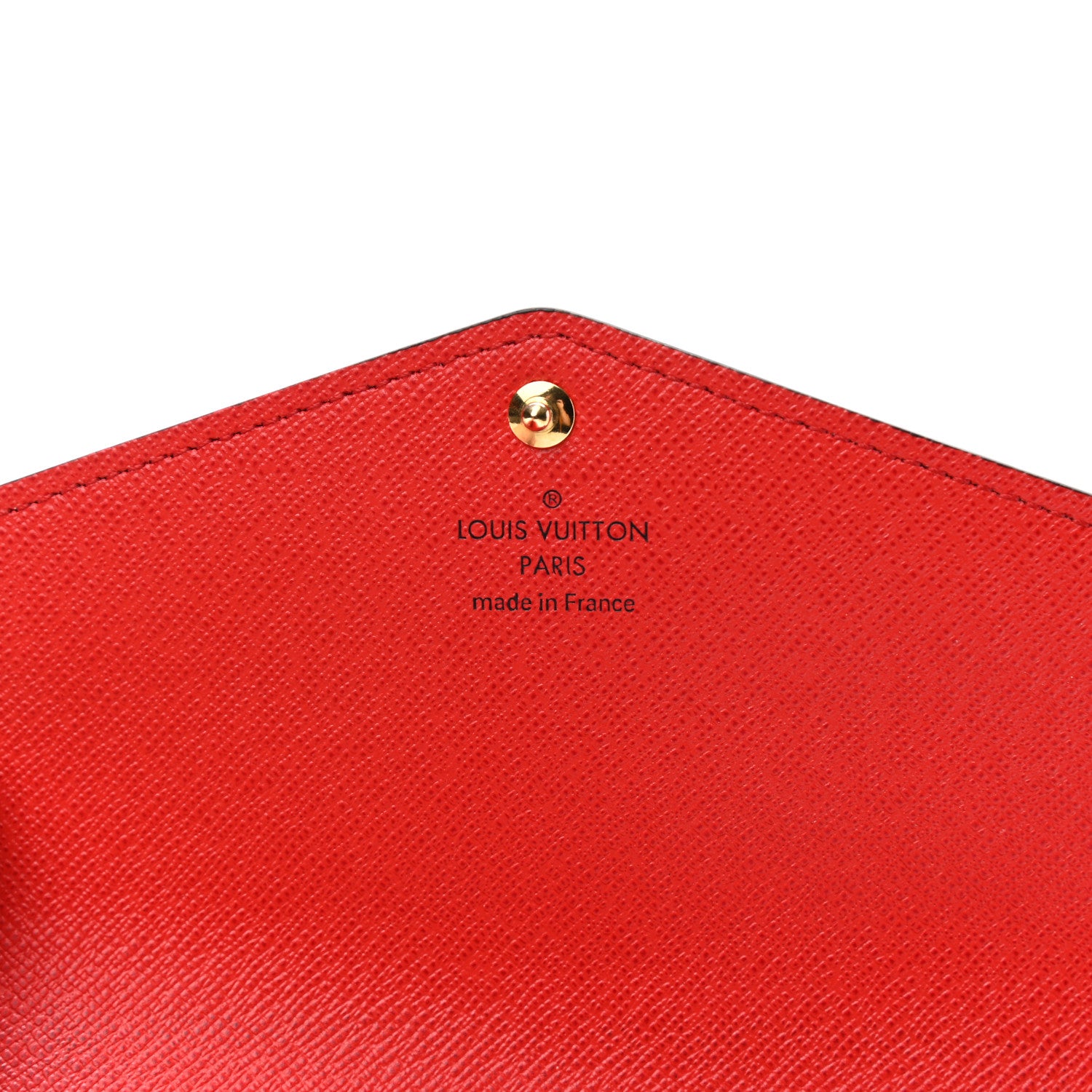 Louis Vuitton Monogram Sarah Wallet NM Coquelicot 6 of 9