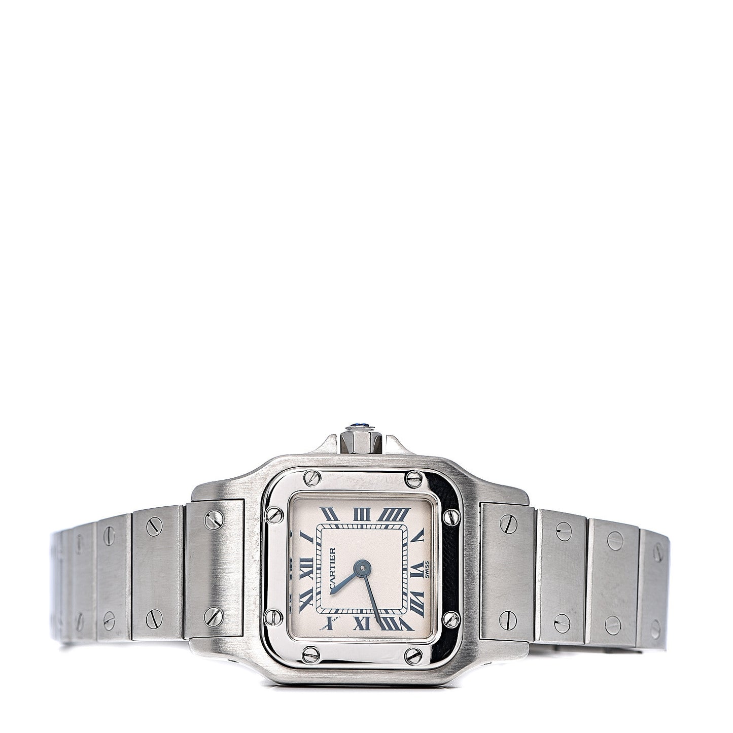 Stainless Steel 24mm Santos de Cartier Galbee Quartz Watch