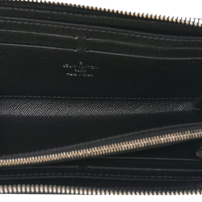 Louis Vuitton Epi Clemence Wallet Black 6 of 9