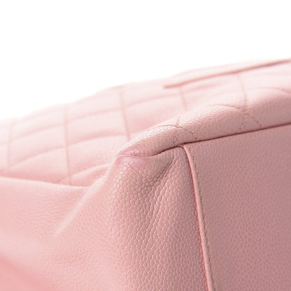Chanel Caviar Quilted Grand Shopping Tote GST Pink 10 of 16