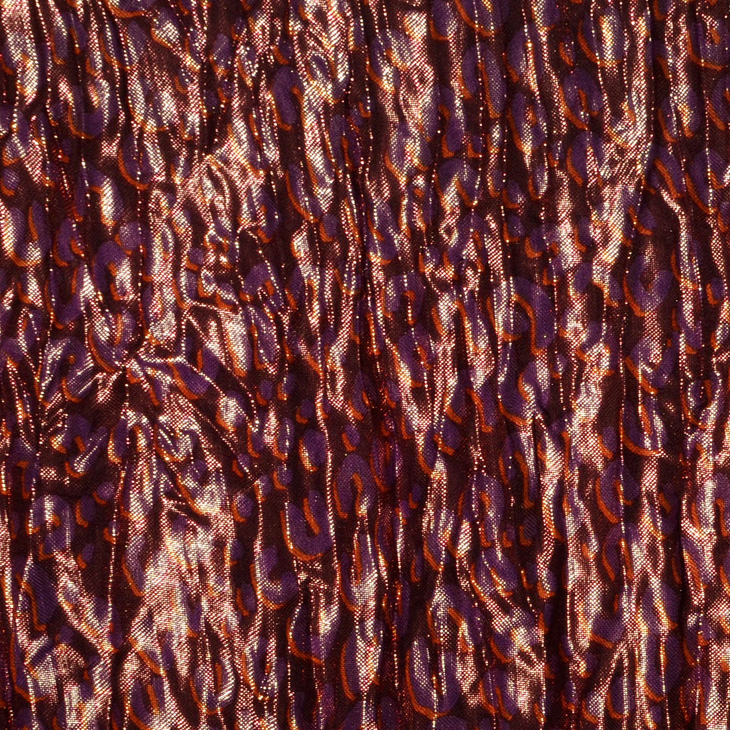 Louis Vuitton Cashmere Silk Leopard Disco Etole Stole Prune 6 of 8