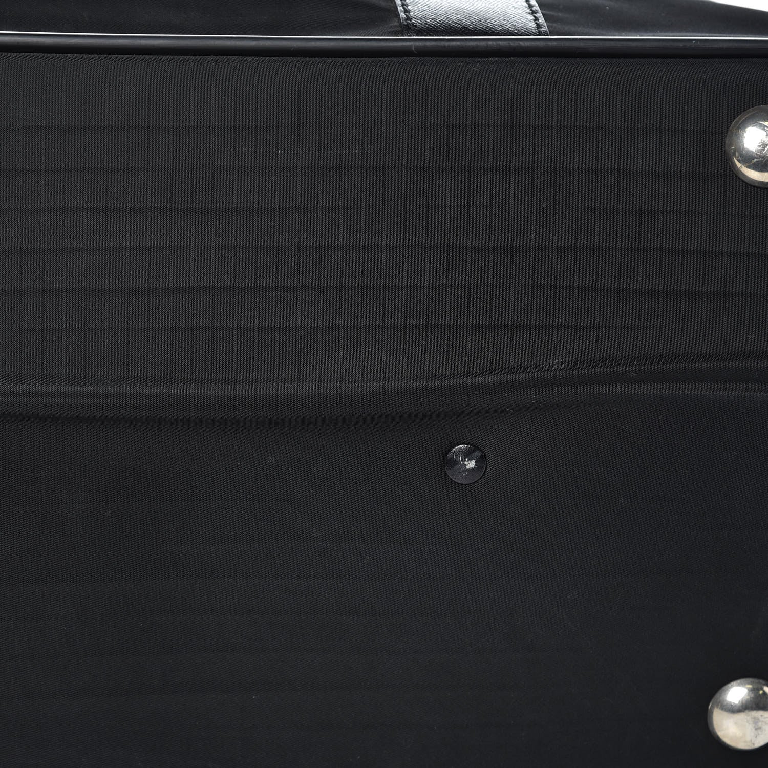Prada Tessuto Nylon Saffiano Luggage Black 14 of 19