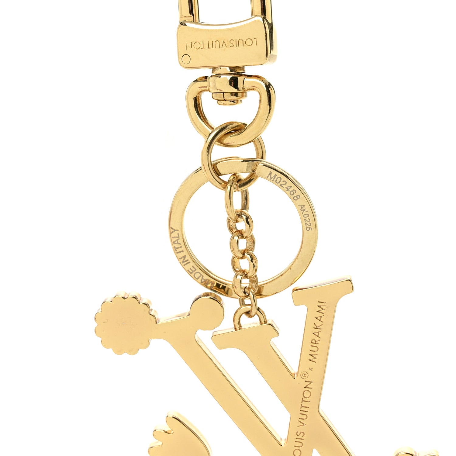 Louis Vuitton LV X TM Iconic Superflat Bag Charm Key Holder Multicolor 3 of 3