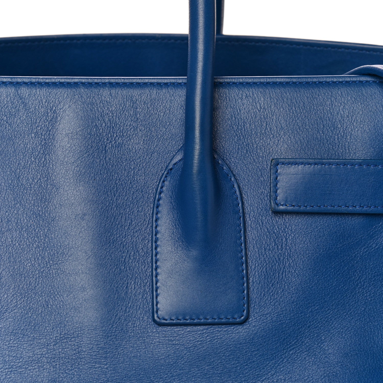 Saint Laurent Calfskin Small Sac De Jour Outremer 22 of 27