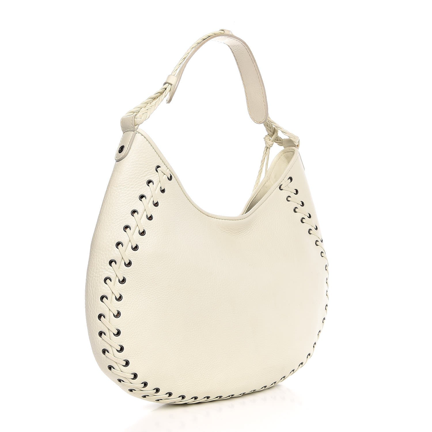Christian Dior Calfskin Ethnic Hobo White 3 of 11