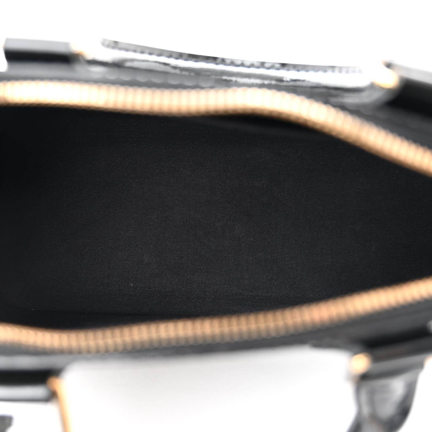 Louis Vuitton Vernis Alma BB Noir Magnetique 5 of 10