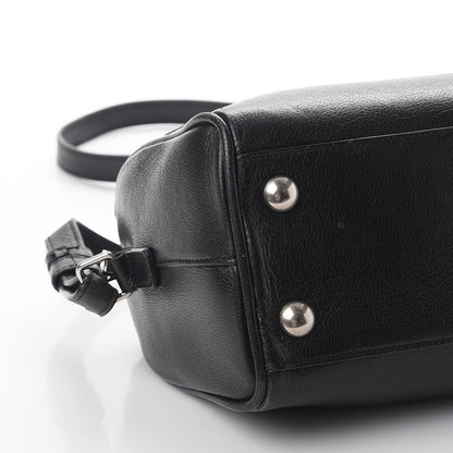 Saint Laurent Goatskin Embellished Classic Baby Duffle Black 15 of 16