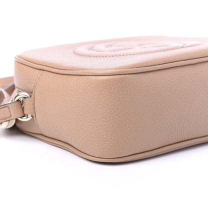 Gucci Pebbled Calfskin Small Soho Disco Bag Rose Beige 6 of 12