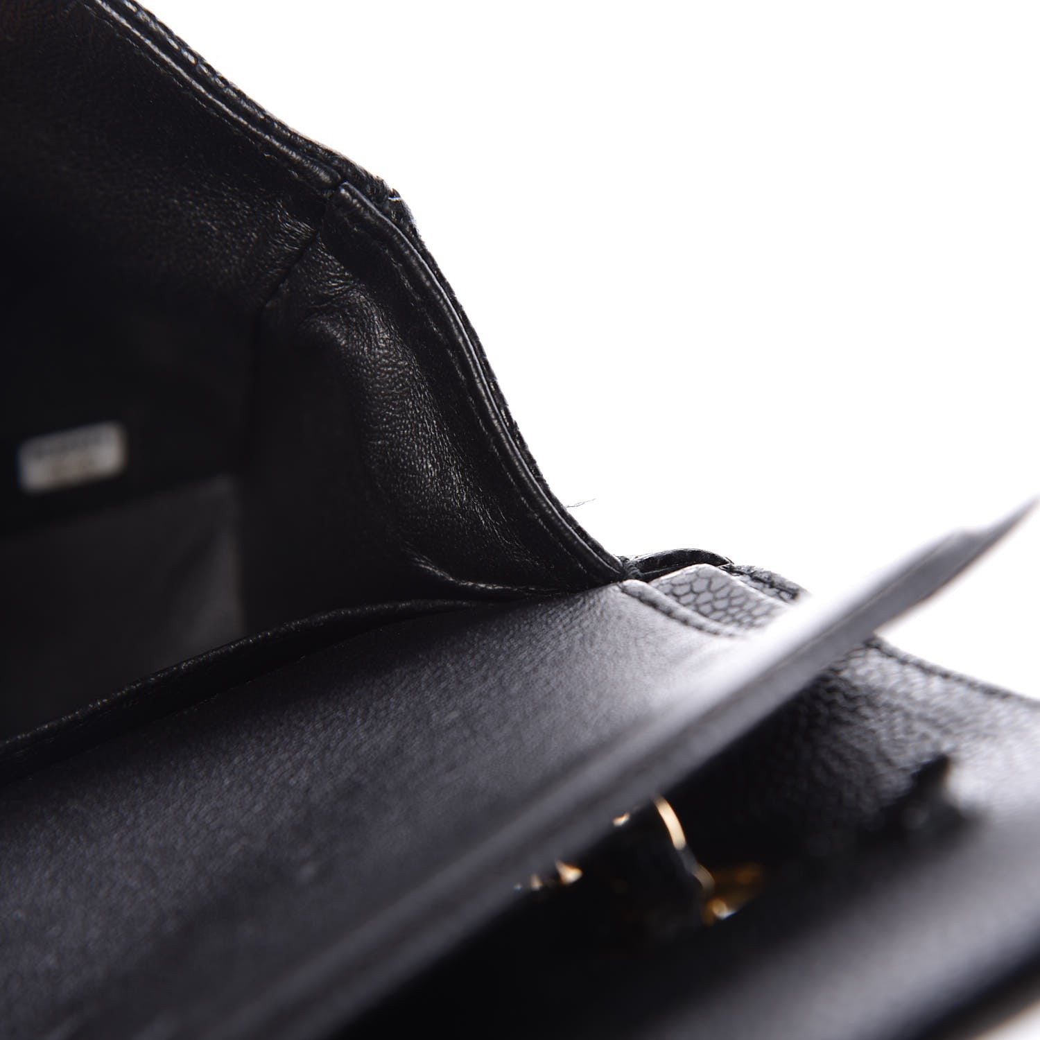 Chanel Caviar Quilted Medium Double Flap Black 11 of 22
