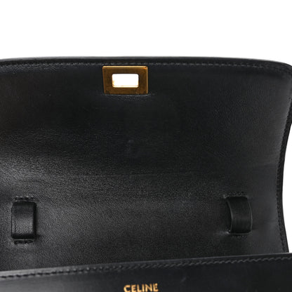 Celine Box Calfskin Teen Classic Box Flap Bag Black 10 of 10