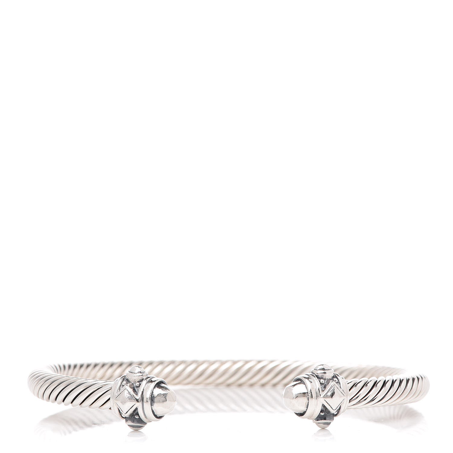 David Yurman Sterling Silver 5mm Renaissance Bracelet 1 of 4