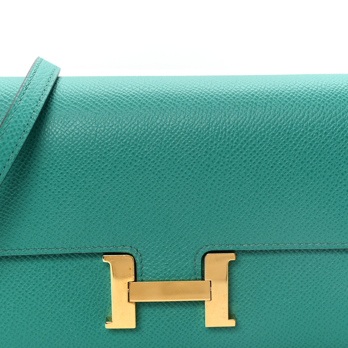 Hermes Epsom Constance Long To Go Wallet Vert Verone 8 of 10