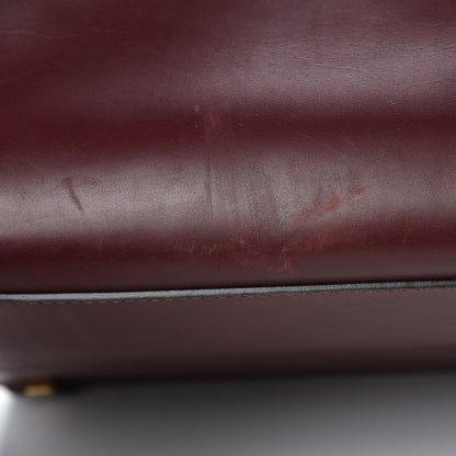 Celine Supple Calfskin Medium Phantom Luggage Burgundy 13 of 13