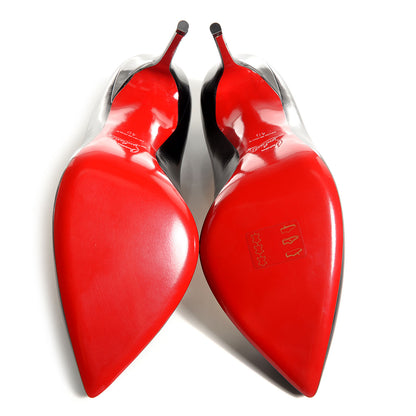 Christian Louboutin Jazz Calf Corneille 100 Pumps 40 Black 4 of 5