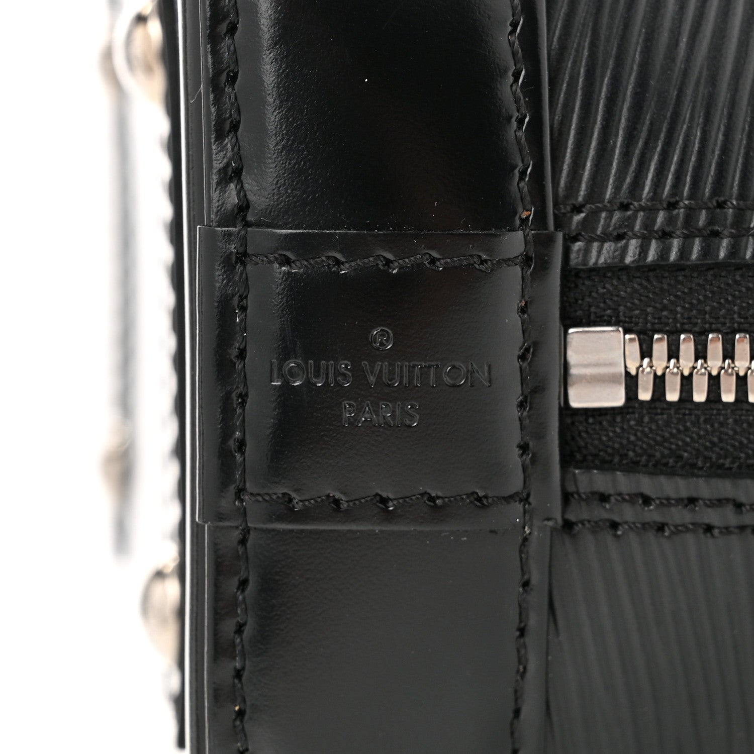 Louis Vuitton Epi Alma BB Black 6 of 10